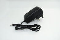24V DC 1A 24W Output UK 3 Pins Wall Mount Power Adapter , CE / FCC / RoHS