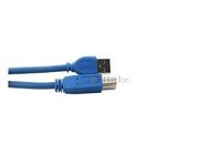 Male To Male USB Data Transfer Cable Blue Hdmi With ROHS