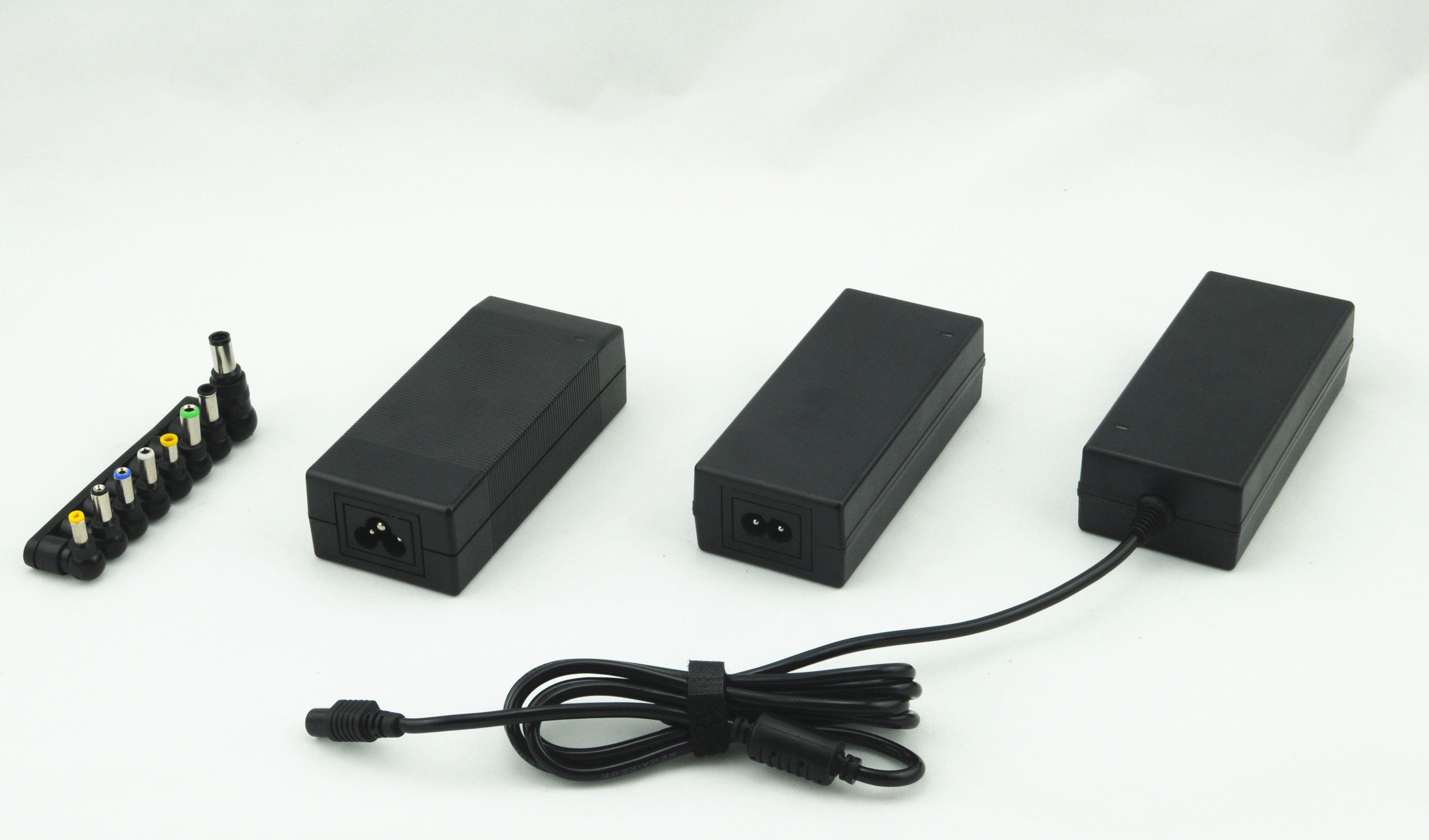 60W Universal DC Power Adapter with 2 / 3 Pins Socket , 1.2 / 1.5 / 1.8M DC Cord
