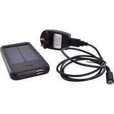 Portable Lithium-ion Battery 5W Solar Charger Outdoor Power Pack USB Battery