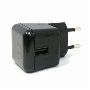 11W 5V 1A-2.1A portable USB Universal AC DC Power Adapter EU plug with EN 60950-1