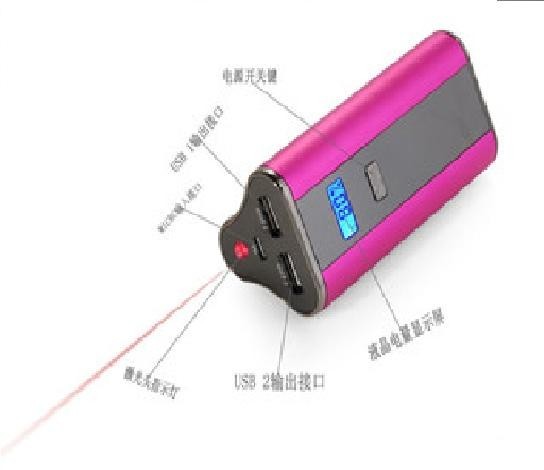 Mobile Phone / Car 5V Mobile Power Supply WIth LED 7800MAH