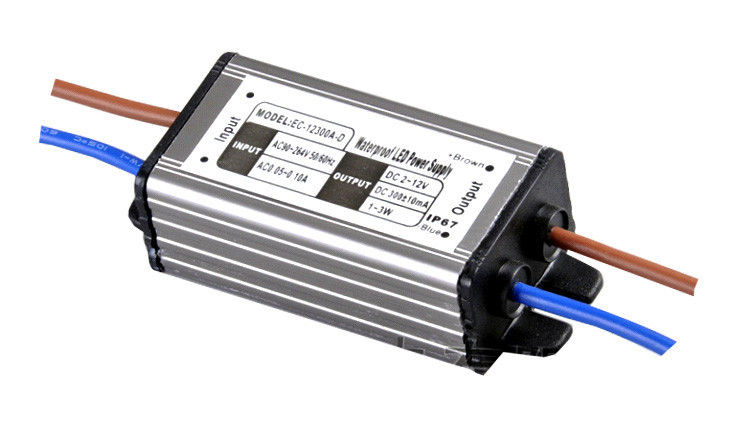 IP68 1W - 3W Constant Current LED Power Supply For LED Lamp / LED Light