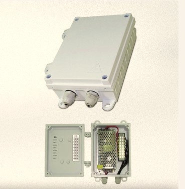 CCTV Camera power-supply box with Built-in high-efficiency switch and adapter