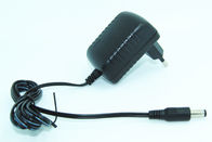 EU Plug Horizontal MP3 Switching Power Supply Adapter , 5V 1A 5W Output