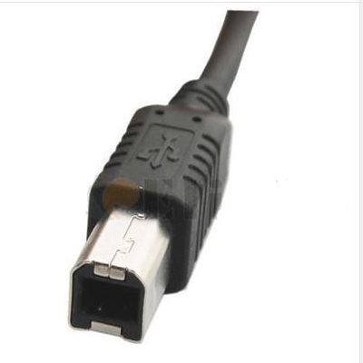 A Male to B Male cable USB Data Transfer Cable Transfers rate up to 480Mbps