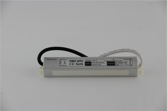 20W 1670mA GB4943 Waterproof LED Light Driver 12V DC IP68 , LCD Display Power Supply