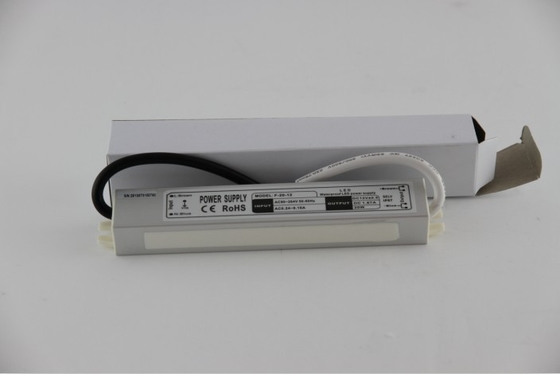 20W 1670mA GB4943 Waterproof LED Light Driver 12V DC IP68 , LCD Display Power Supply