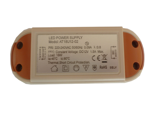 Waterproof 12 Volt 30W Constant Voltage Led Driver ROHS UL EN 61000-3-2