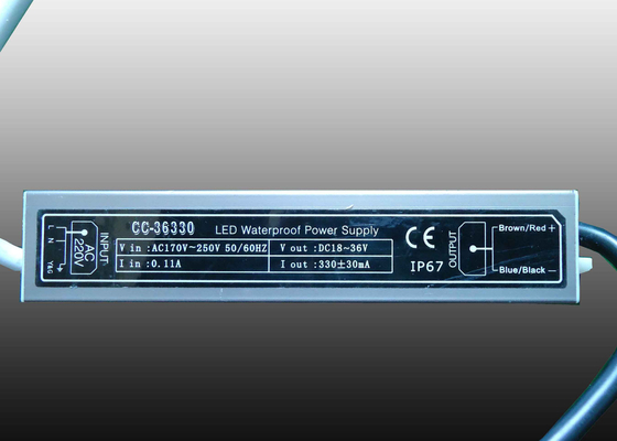 LED Street 330mA Constant Current LED Power Supply 12V / 18V / 36V