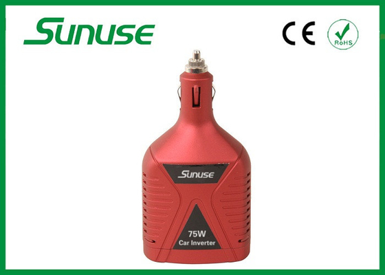 High efficiency 75w car power inverter 12v dc  to 220v ac with cigarette lighter plug