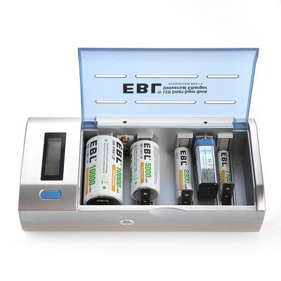Universal LCD Smart Quick Battery Charger & Discharger for AA Ni-CD Batteries