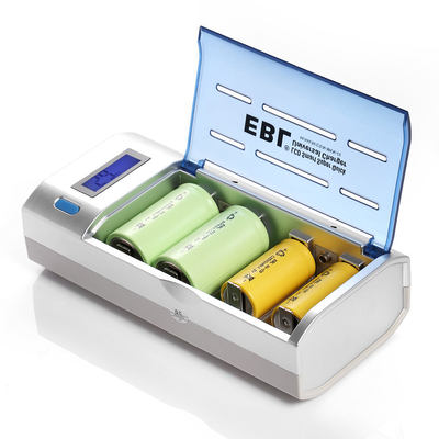 Universal LCD Smart Quick Battery Charger & Discharger for AA Ni-CD Batteries