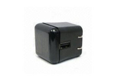 Black Lightweight Universal USB Power Adapter 5V 10mA - 2.100mA