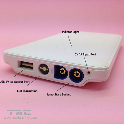 Ultra Thin USB Portable Truck Jump Starter Power Bank 5400mAH 5V