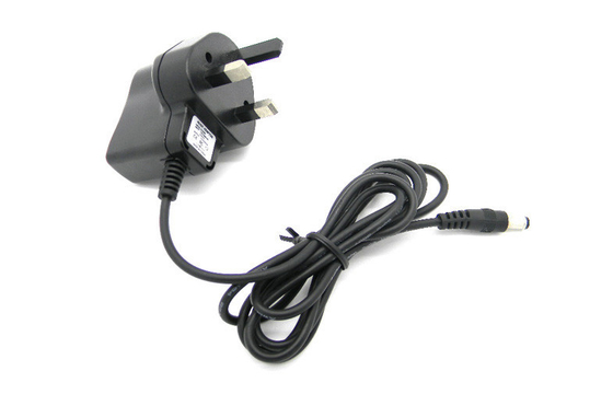 DC6V 500mA Switching Wall Mount Power Adapter Over Voltage With UK Plug