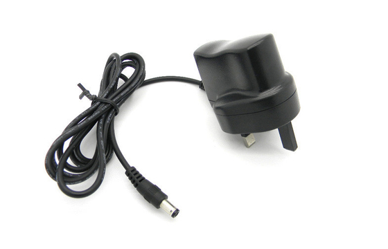 DC6V 500mA Switching Wall Mount Power Adapter Over Voltage With UK Plug