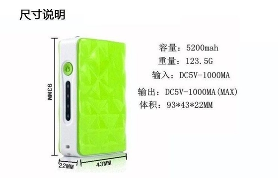 1A 5V Mobile Power Supply For Mobile Phone / Car With LED