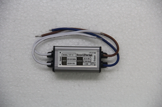 ROHS 18V DC Portable Constant Current 5W LED Power Supply IP68 300mA With EN61547