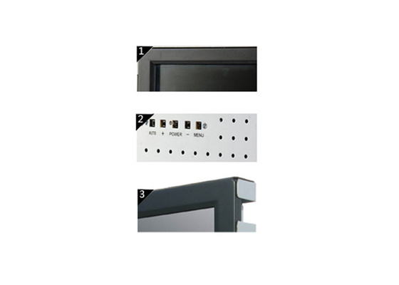 19 Inch Dual Point Open Frame Touch Monitor with 75/100 VESA Mounting