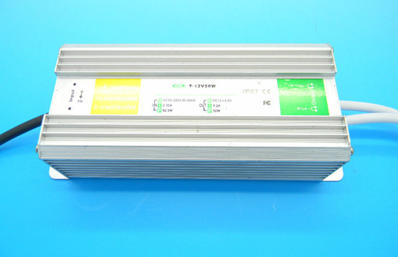 IP67 LED Waterproof Driver DC12V 50W Over Voltage , Impact Resistance