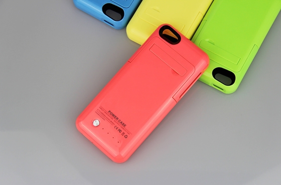 Multi Color Thin iPhone Battery Case 2200mAh Battery Power Pack for iPhone 5