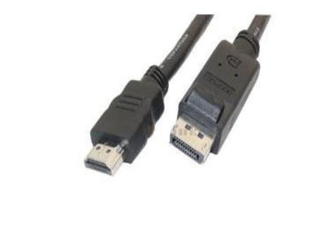Displayport 1.1 USB Data Transfer Cable HDMI 1.3b Black PVC Premold