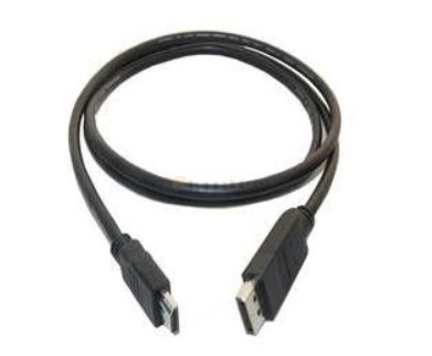 Displayport 1.1 USB Data Transfer Cable HDMI 1.3b Black PVC Premold