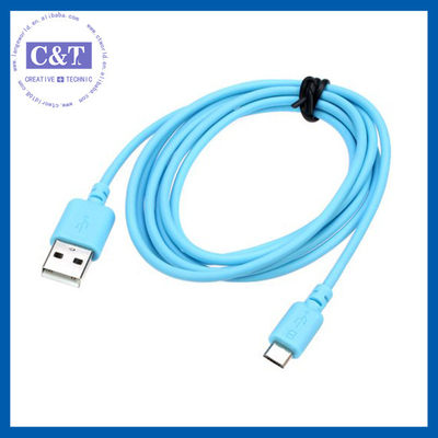 Colored Micro Smartphone USB Data Transfer Cable Hi-Speed 2-in-1