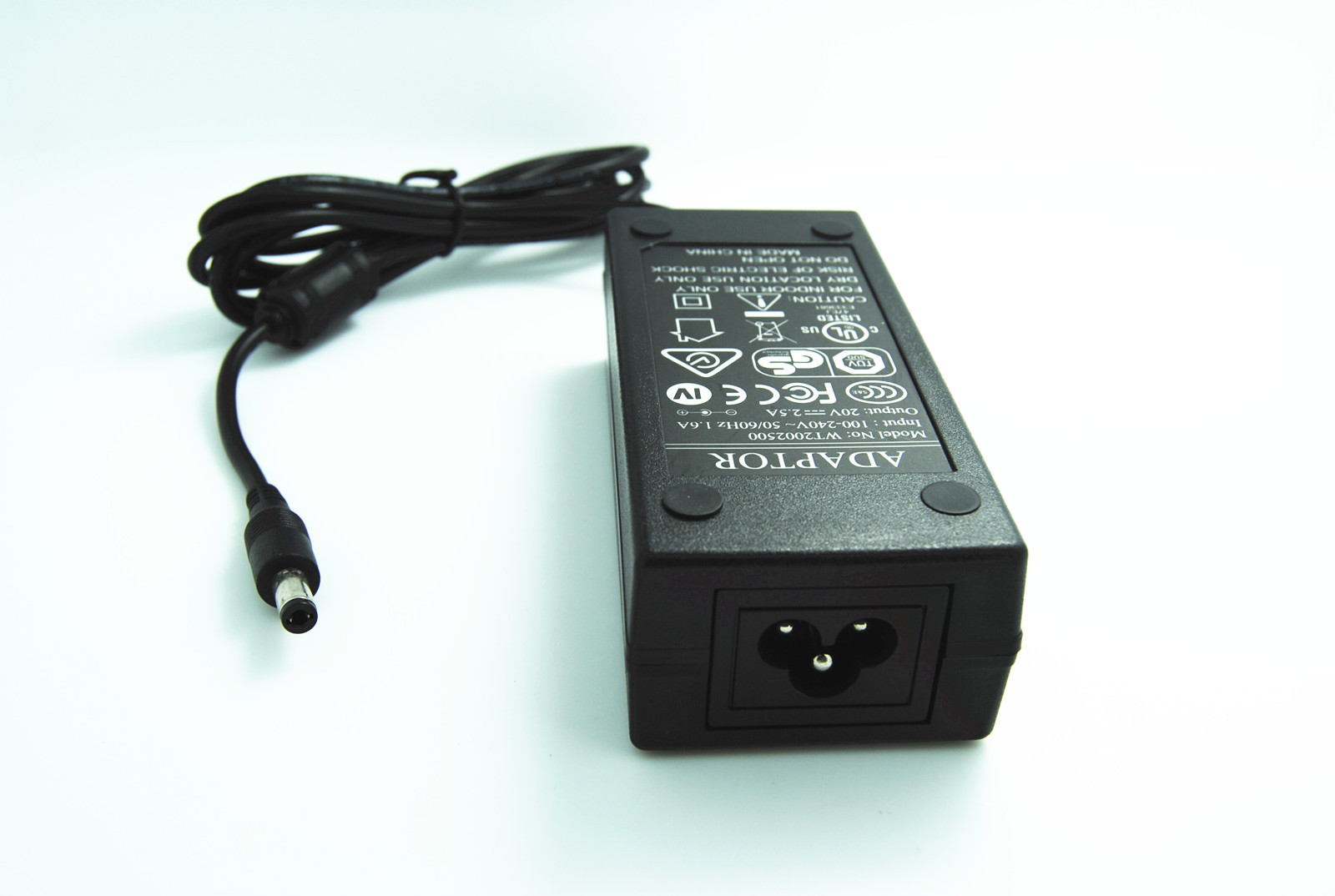 C6 3 Pin CEC / ERP Switching Power Supply Foreign Power Adapters with 1.2M DC Cord