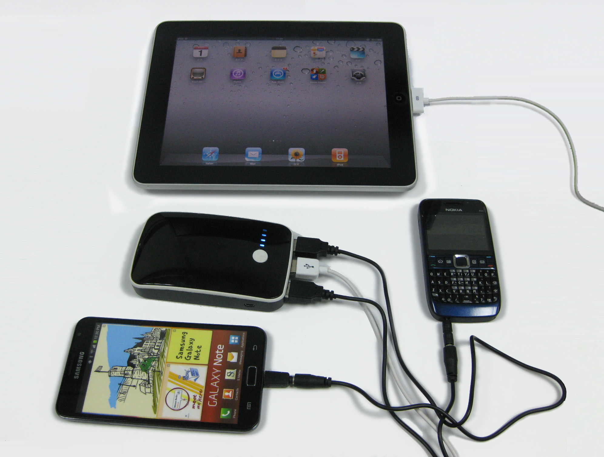 Large capacity 1500mAh Portable Battery Power Packs for Iphone4, Ipod2