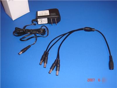 12VDC 500mA 100-240VAC  50-60Hz cctv camera Power supply for  switched