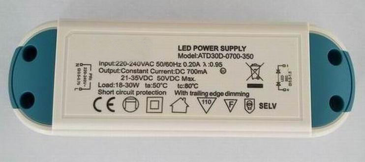 3000Ma 12V DC Constant Voltage Led Driver 36W AC 100-240V EN 61547