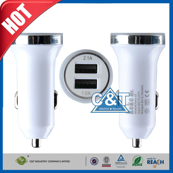 Android Universal USB Power Adapter Car Charger for Smartphone