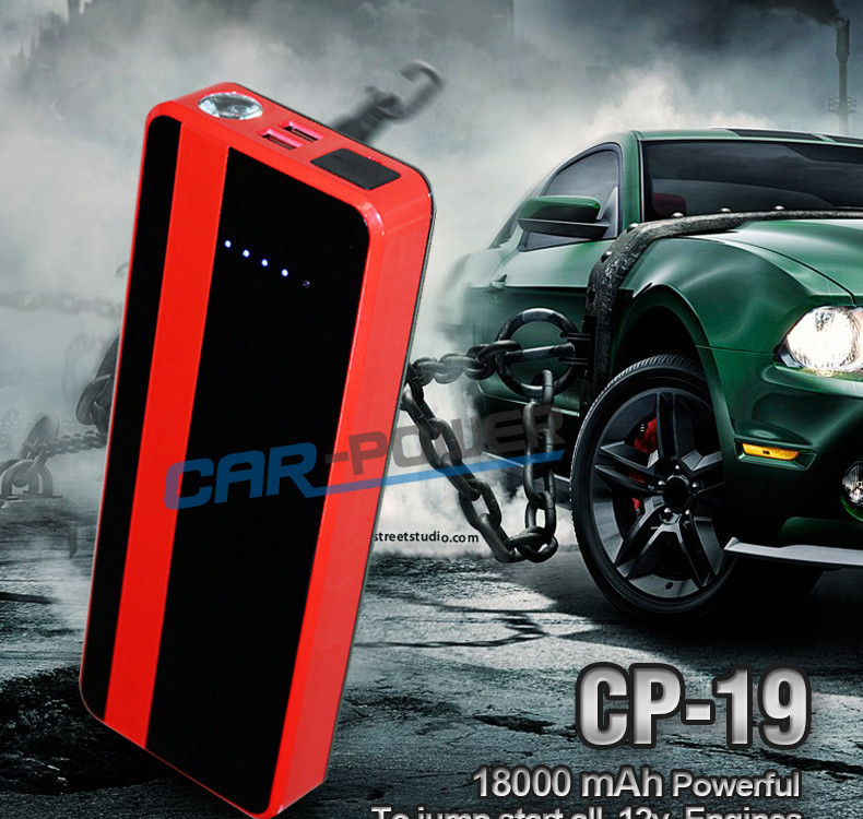 12V 18000mAh Diesel Jump Starter Power Station Car Jump Starter