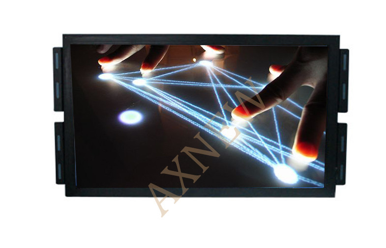 21.5" Kiosk Wall Mounting Multi-touch LCD Monitor , 1000:1 Dual Touch Display