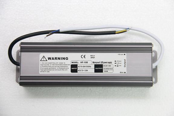 108W 3200mA AC To DC Constant Current LED Power Supply 170V - 250V , IP68 Mini Power Supply