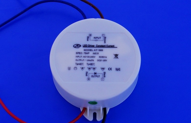 1.28A Led constant Current driver,LED power supply for 28W Lamp E40/E27