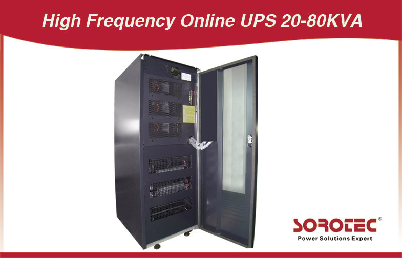 20 - 80 KVA Three - phase 4 line Uninterrupted Power Supply, High Frequency online UPS