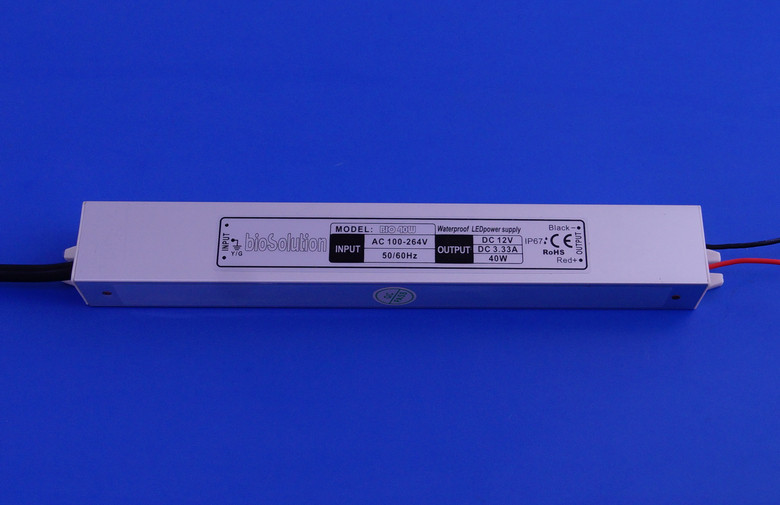 12V LED Strip Light power supply , 40W LED Constant Voltage Driver