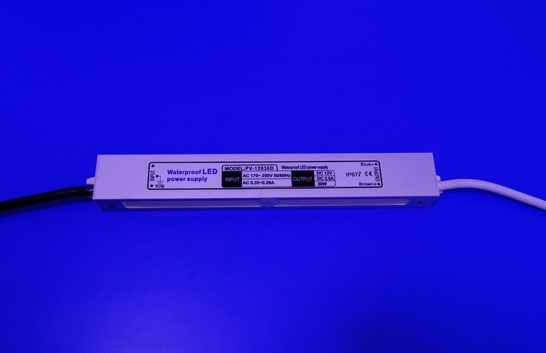 30W LED power supply 12V constant voltage for LED Strip , Wall washer Light