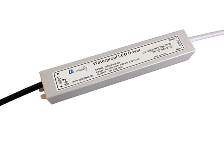 Constant Voltage 15 Watt Waterproof LED Driver , LED Display Driver Circuit